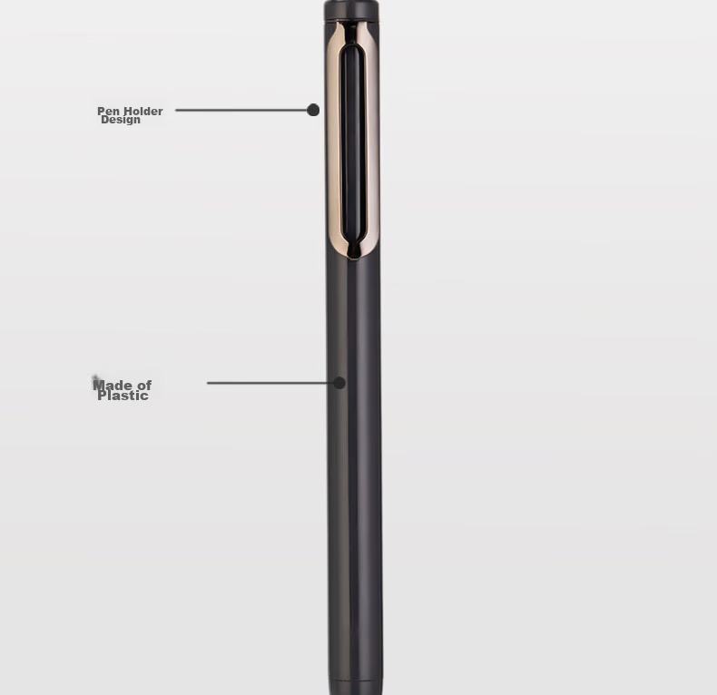 Deli [Drop-Resistant Little Warrior] Metal Pen Clip Quick-Drying Retractable Gel Pen Signing Pen Office Pen, 0.5mm ST Reinforced Needle Tube, 12 Pcs/box Black S88 7