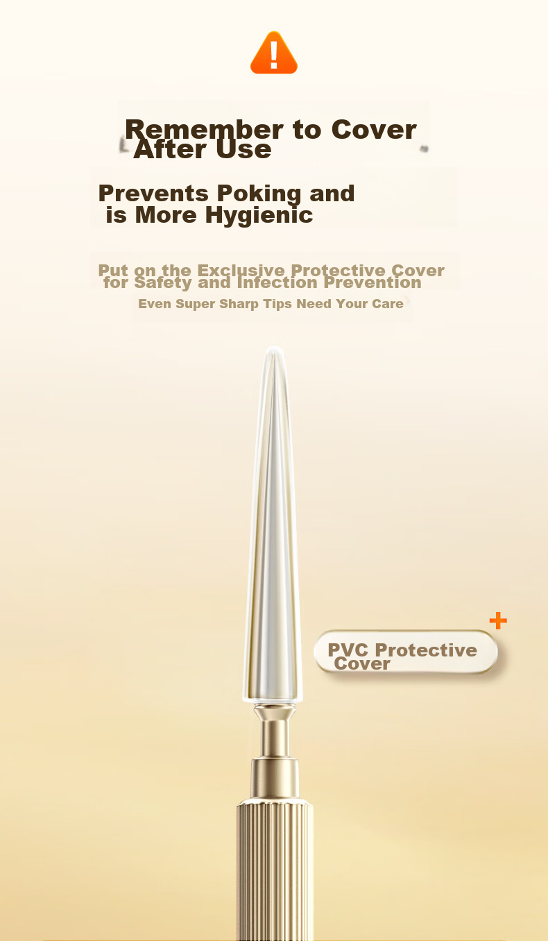 Sude Blackhead Extractor, Acne Needle, Comedone Remover Tool, Pimple Popper for Beauty Salons, Specialized Acne Needle 10