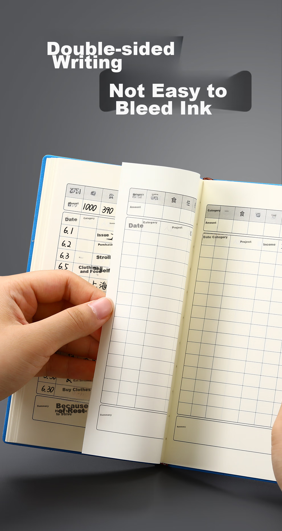 Jiaranheng Wealth Accumulation Accounting Book, Daily Cash Journal, Personal Detailed Income And Expense Book, Household Cash Flow Ledger, Financial Planner Notebook, Home Accounting Book, Commercial Ledger, A5 Red 6