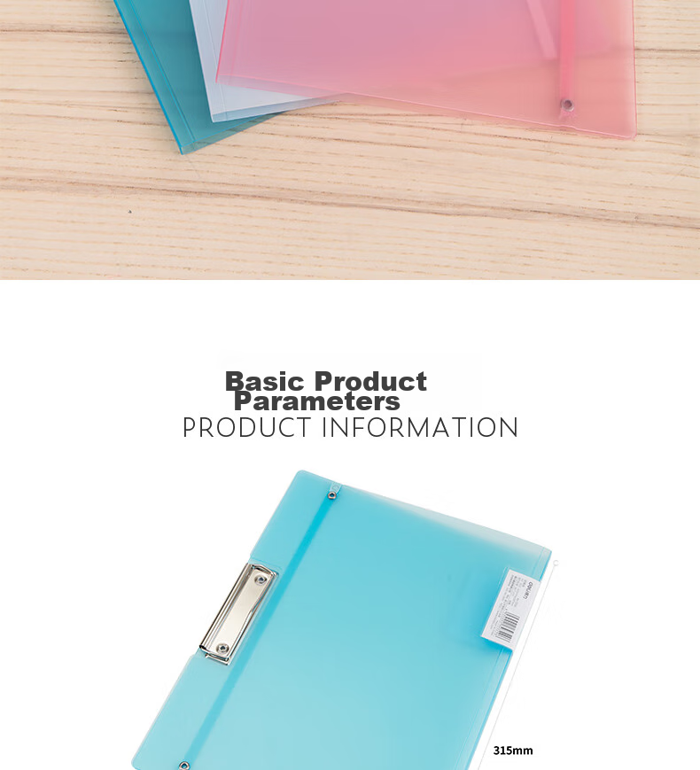 Deli A3 Folding Exam Paper Folder File Organizer, Simple And Stylish Student Subject Storage Organizer with Folded Structure, Exam Paper Classification, Mixed Random Colors, 72551 1