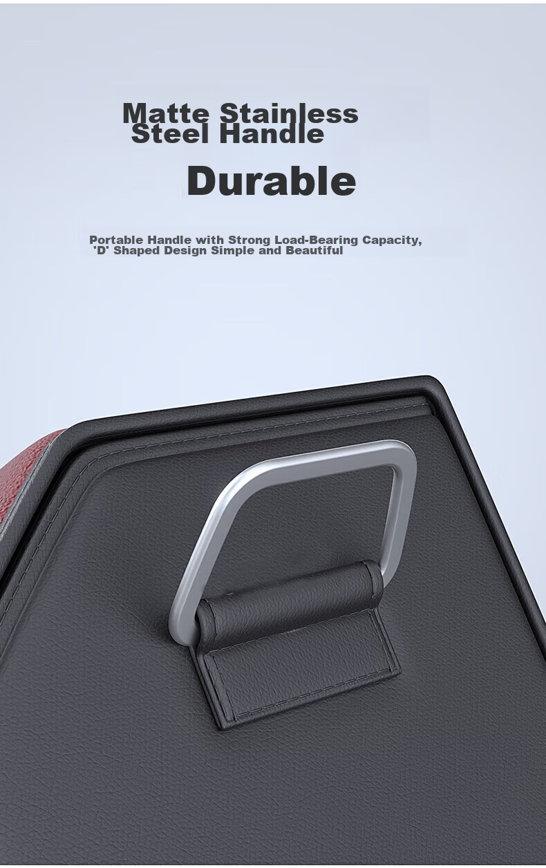 Huashi Car Trunk Storage Box, Multifunctional Folding Organizer, Car Storage Solution, Large Capacity Miscellaneous Box, Small Size 8