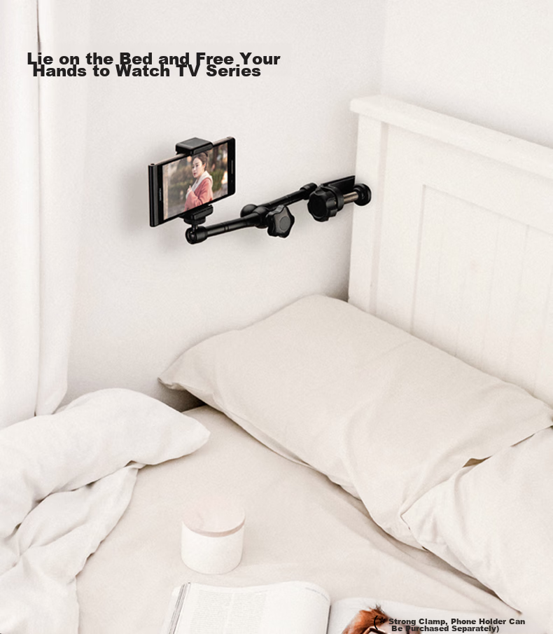 Fotopro, 11-Inch Universal Magic Arm Tripod Head, Camera And Smartphone Adapter Swivel Arm Stand 8
