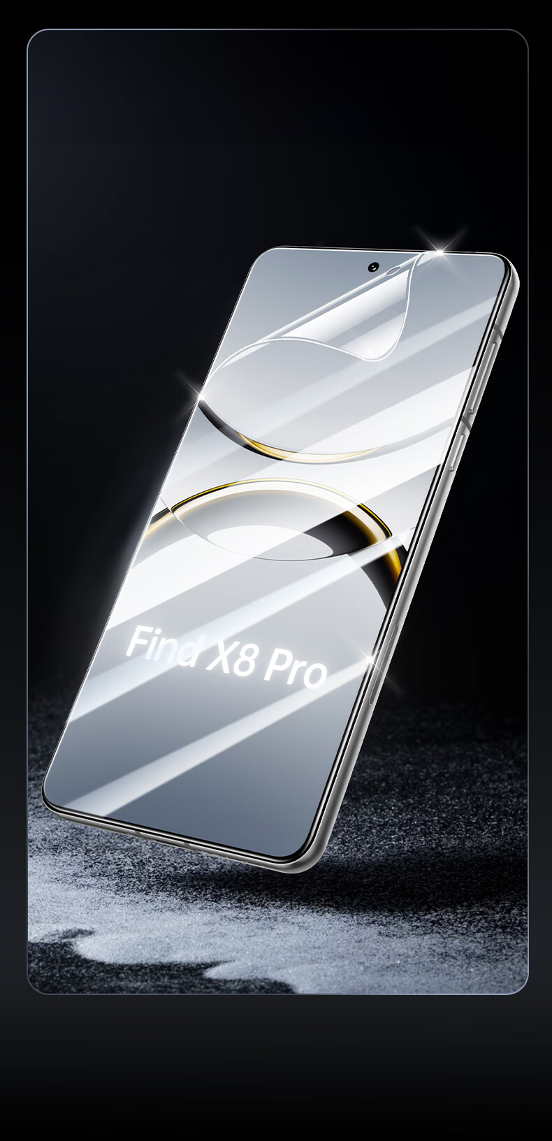 BIAZE [Full Screen Nano 2 Pieces] Compatible with OPPO Find X8 Pro Hydrogel Film Find X8 Pro Phone Screen Protector HD Non-Tempered Anti-Scratch Anti-Fingerprint JM377 14