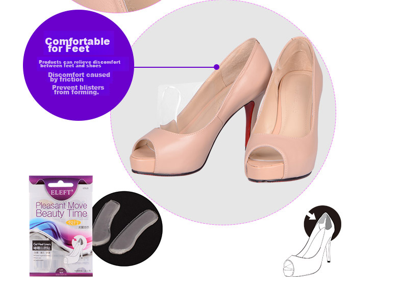 Eleft Adhesive Invisible Patches for High Heels, Anti-Friction Waterproof Blister Prevention Small Round Patches, 6 Pieces 4