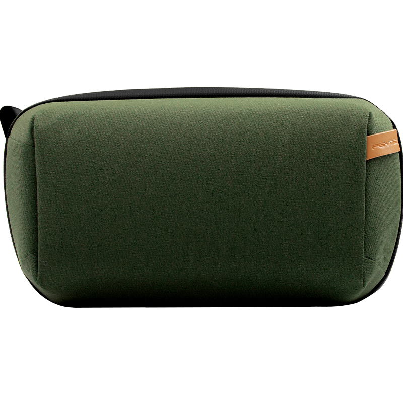 PGYTECH Digital Storage Bag, Camera Accessories Organizer, Memory Card Hard Drive Cable Power Bank Travel Storage Pouch, Handheld Portable Organizer (Grass Green)