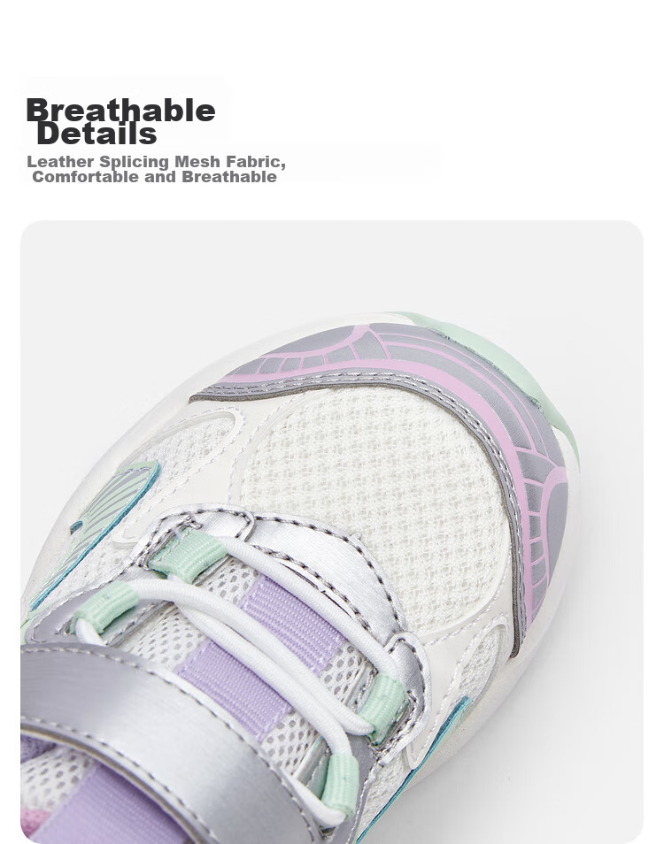 BALABALA Children's Shoes, Toddler Walking Shoes for Boys And Girls, Spring New Style Shoes, Non-Slip Comfortable Outdoor Footwear for Young Kids 4