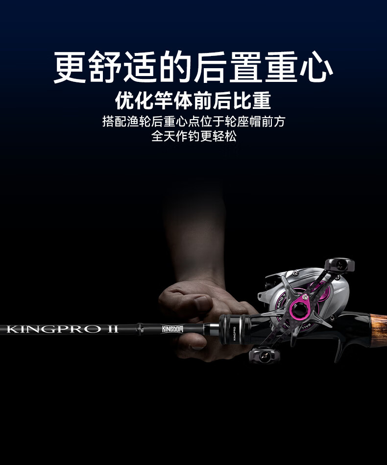 Guowangluya Lure Rod Single Pole Long-Casting Medium-Fast Action Versatile High Sensitivity Ultra-Light Bass Lure Rod Bare Rod 1.98 MLS 5