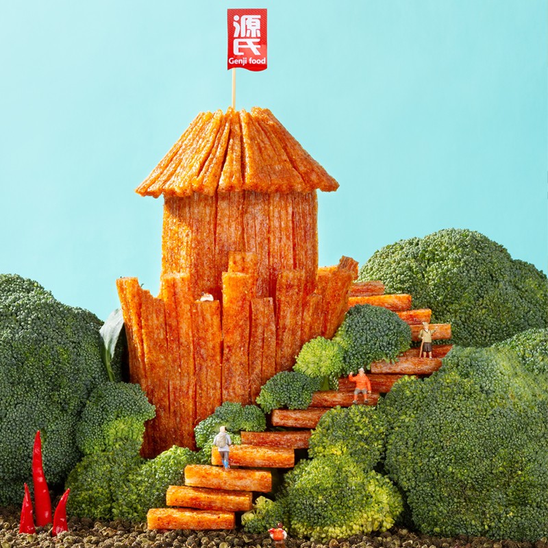 源氏辣条手撕大面筋宿舍娱乐休闲食品儿时怀旧解馋小零食