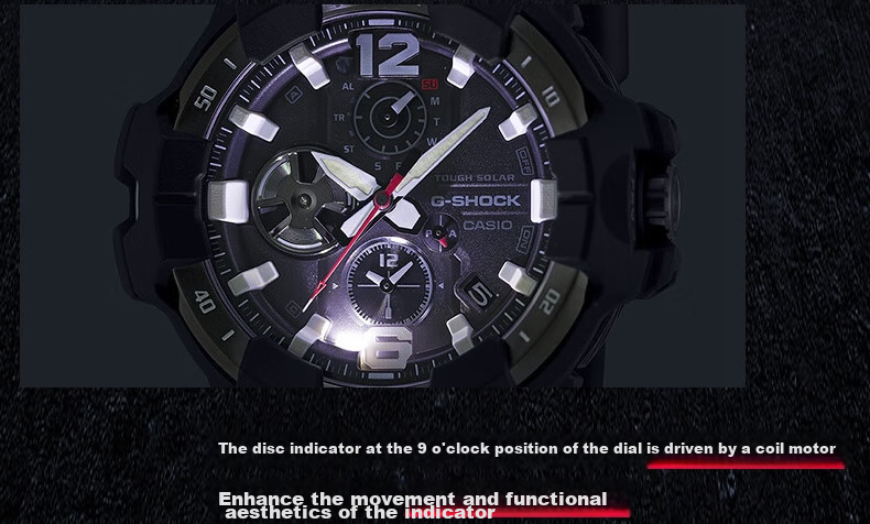 Casio Watch, G-SHOCK Aviation Series Shockproof And Water-Resistant Sports Watch, Gift for Boyfriend, GR-B300 5