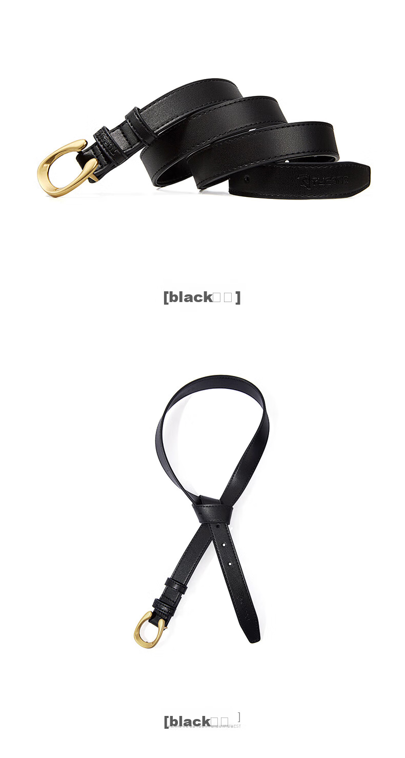 TUCANO Genuine Leather Belt with Pin Buckle for Women, Versatile Waistband, Fashionable Decorative Belt, Practical Birthday And 520 Gift 12