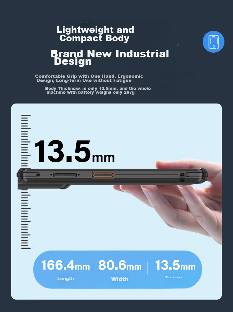 Haikangwei IDP5204, 64GB Handheld PDA Data Collector, Barcode Scanner, Android Mobile Terminal, Express Delivery Inquiry, Payment Collection, Cashier, Warehouse Supermarket Inventory Machine 10