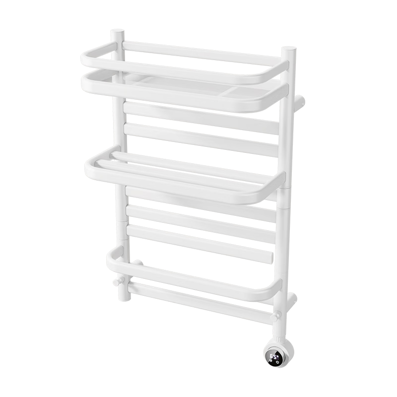 JD Original Warm Cloud Plus Electric Towel Rack, Towel Drying Rack, Bathroom Carbon Fiber Heating Pack Installation, Space Gray