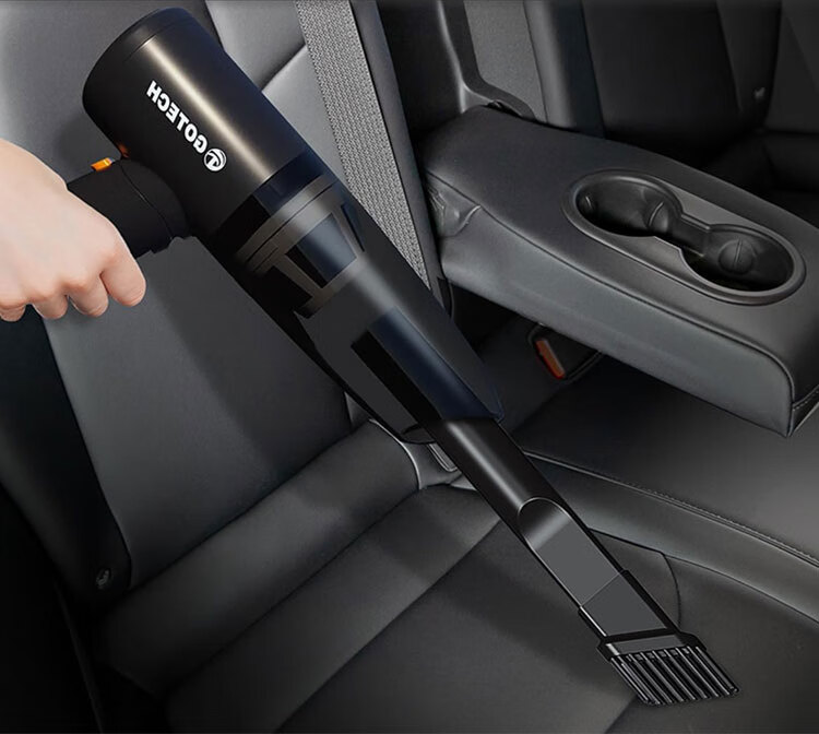 Gaotaike Car Vacuum Cleaner, Powerful Suction, Handheld Vacuum for Car And Desktop Use, Cordless, Portable, Long Battery Life, Cool Black Color 2