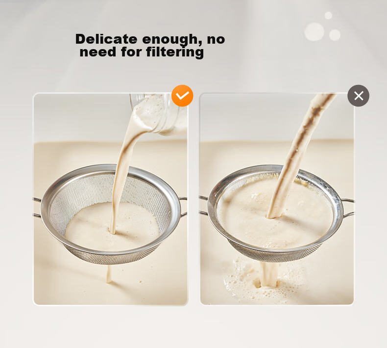SUPOR Soy Milk Maker, 0.8L Small Home Juicer, 1-12H Reservation Multi-Function Filterless Automatic Cleaning for 1-2 People, DJ08B-P31E Subsidies 5