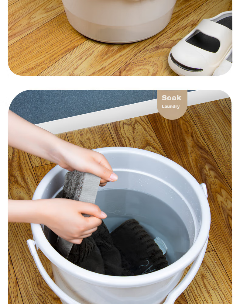Bendi Car-Mounted Outdoor Water Storage Bucket, 10L Single Foldable Fishing Bucket, Travel Car Wash Household Portable Foot Soaking Bucket, Large Water Container 10