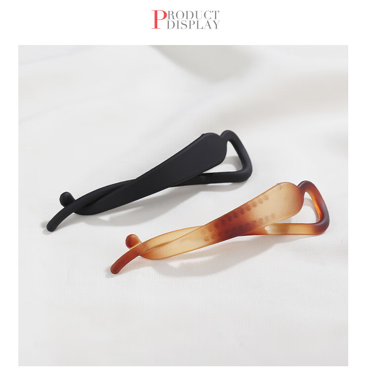 CHIMERA 2-Piece Simple And Stylish Hair Claw Clip, Korean Elegant Versatile Back-Of Hairpin, Ponytail Clip, Twist Clip 6