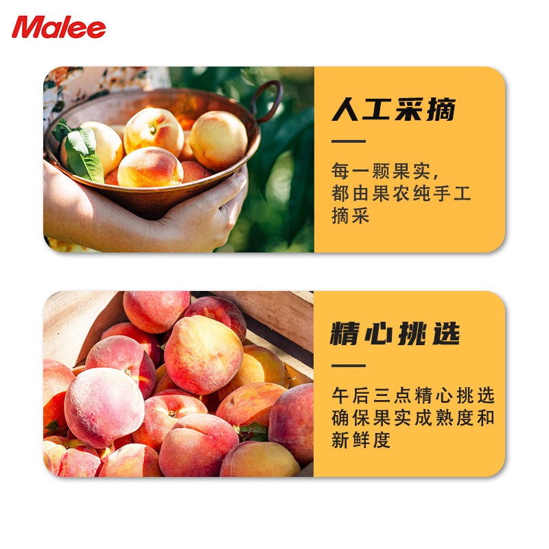 Malee泰国原装进口果汁饮料橙汁复合饮品大瓶餐饮酒席1L*4瓶