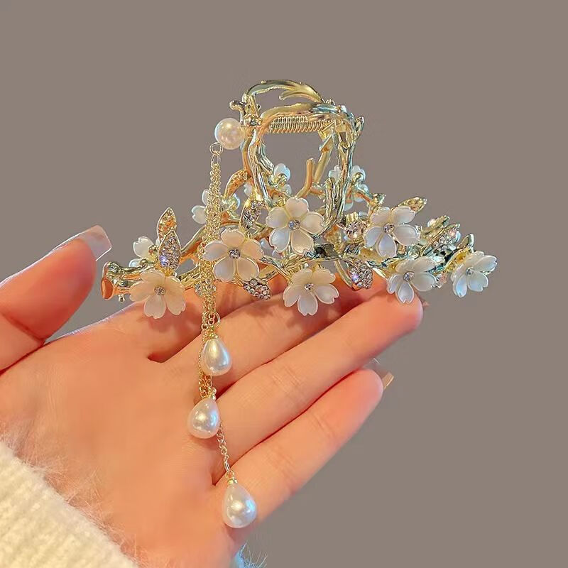 Gunai Wheat Spike Hair Clip, Women's Accessory, 2025 Style, Elegant Hairpin, Shark Clip, Claw Clip, New Year Gift for Girls 4