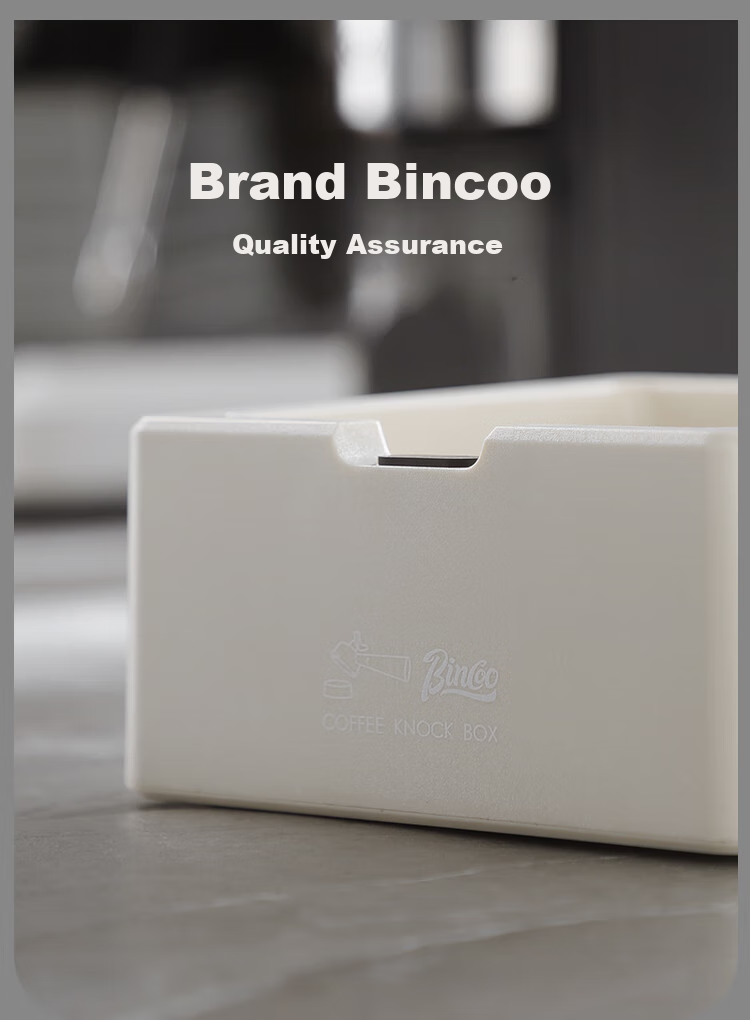 Bincoo Coffee Grounds Container for Home Barista Use, Italian Coffee Machine Waste Box, Large Coffee Powder Residue Bucket 13