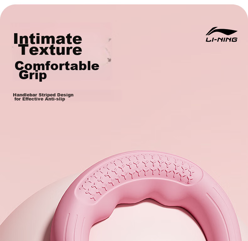 Li-Ning Eight-Shaped Resistance Band for Women's Shoulder Opening And Back Stretching, Elastic Band for Home Fitness Equipment, Full Body Workout And Yoga 9