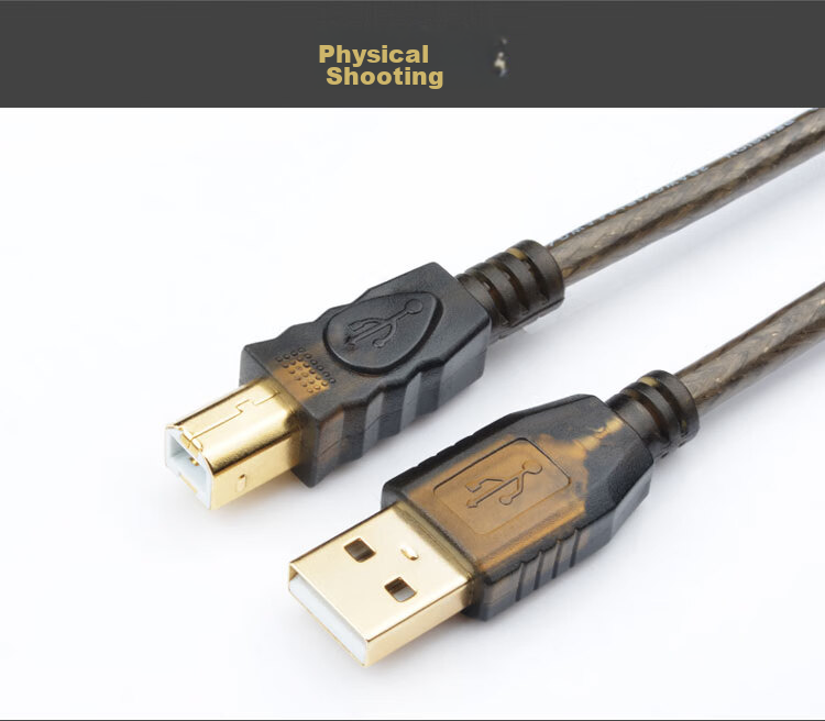 MM USB Printer Cable, 10 Meters, for HP, Canon, Epson Printers, Data Cable, Computer to Printer Connection Cable, USB 2.0 Square Port Extension Cord M-UB010 9