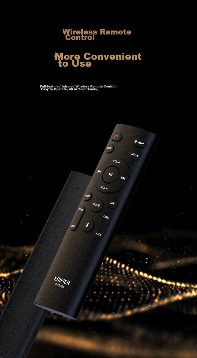 EDIFIER B70 TV Soundbar, Dolby Atmos Wireless Bluetooth Soundbar, Home Theater System, PS5 Gaming Speaker, Wireless Subwoofer 10