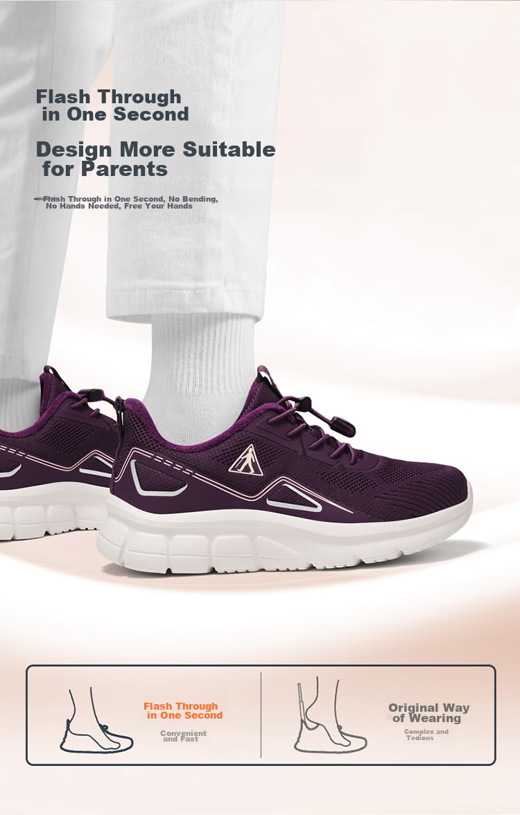 Zulijian Elderly Shoes for Men, 2026 Autumn New Style, Mesh Breathable Non-Slip Sports Walking Shoes, Lightweight Casual Dad Shoes 4