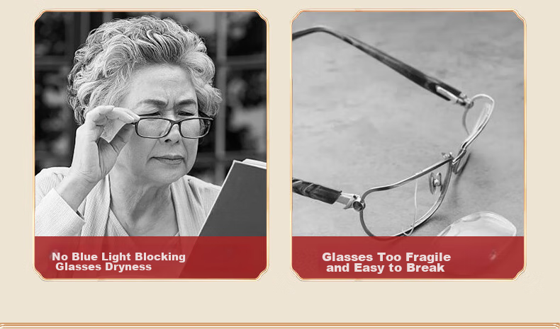 LESCA LUNETIER Reading Glasses for Women, Anti-Blue Light Radiation, High-Quality Genuine Product, High-Definition Presbyopic Glasses for Middle-Aged And Elderly, Fashionable Reading Glasses 6