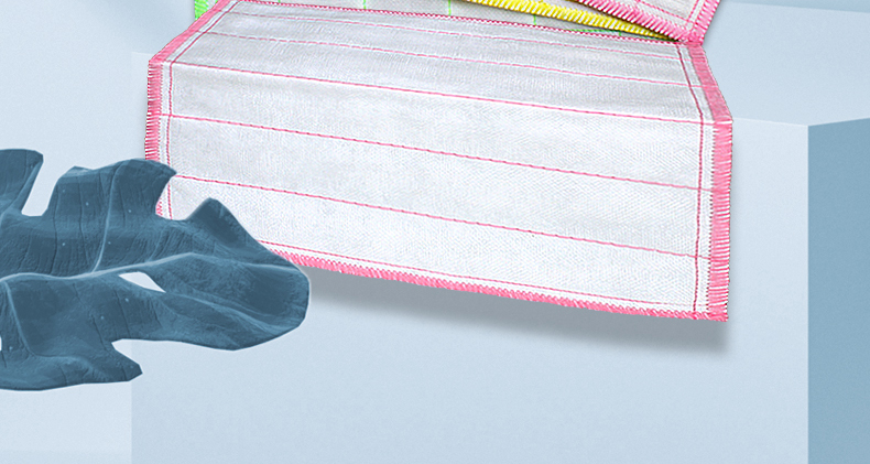 Baimao Cotton Soft Cleaning Cloth 30*30cm*3 Pieces, Plant Fiber Dishwashing Kitchen Cloth, Absorbent Oil And Water, Stain Removal, Soft Cotto 9