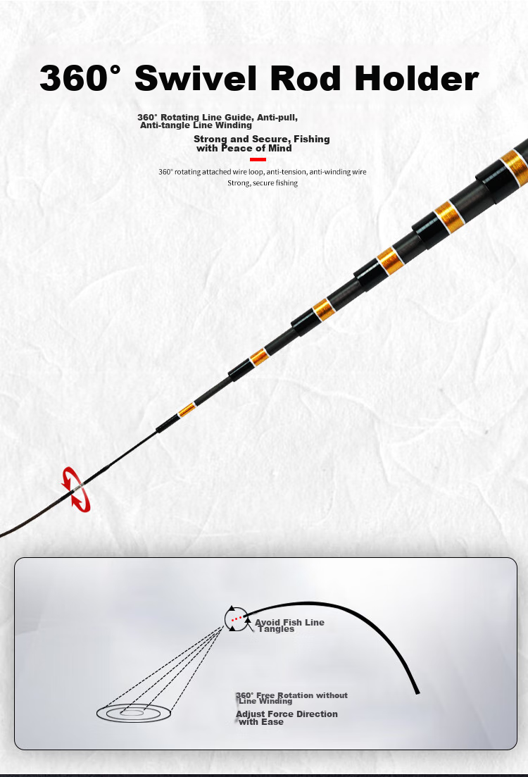 Dijia Xijiang Yue Light Version Stream Rod, 28 Sections, 59CM Ultra-Short Carbon Fiber, Light And Hard Traditional Fishing Rod, 4.5 Meters, 83 Grams 5