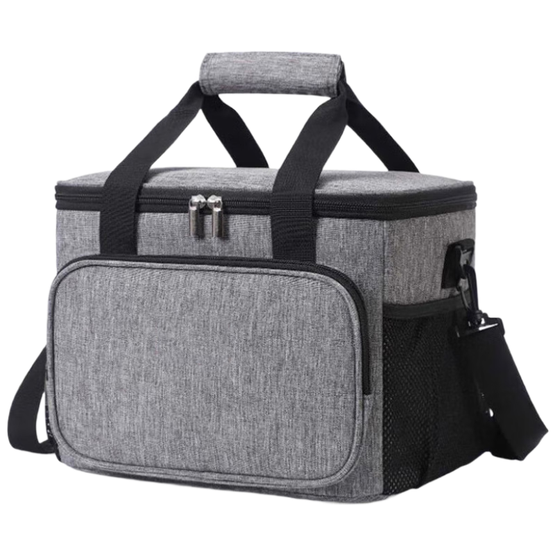 Youzhi 15L Single Shoulder Insulated Bag, Thickened Portable Cooler Bag, Self-Driving Camping Food Cold And Hot Dual-Use Fresh-Keeping Bag