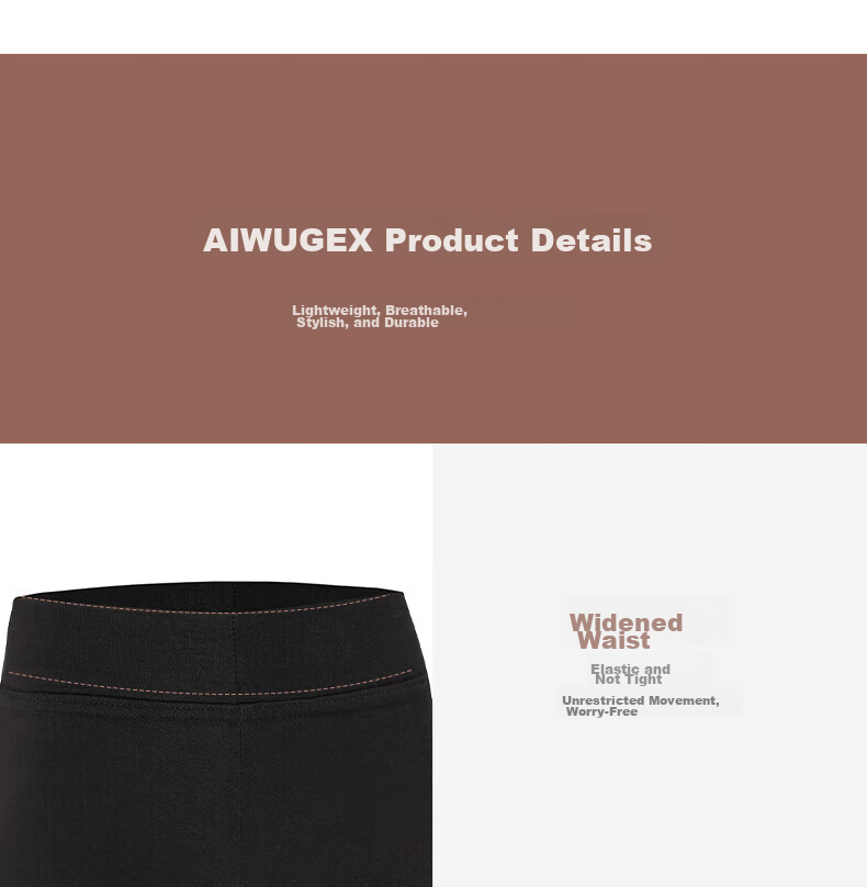 Aiwuge Children's Dance Shorts, Black Boyshorts, Ballet Leggings, Practice Shorts, Cotton, Size 120 8
