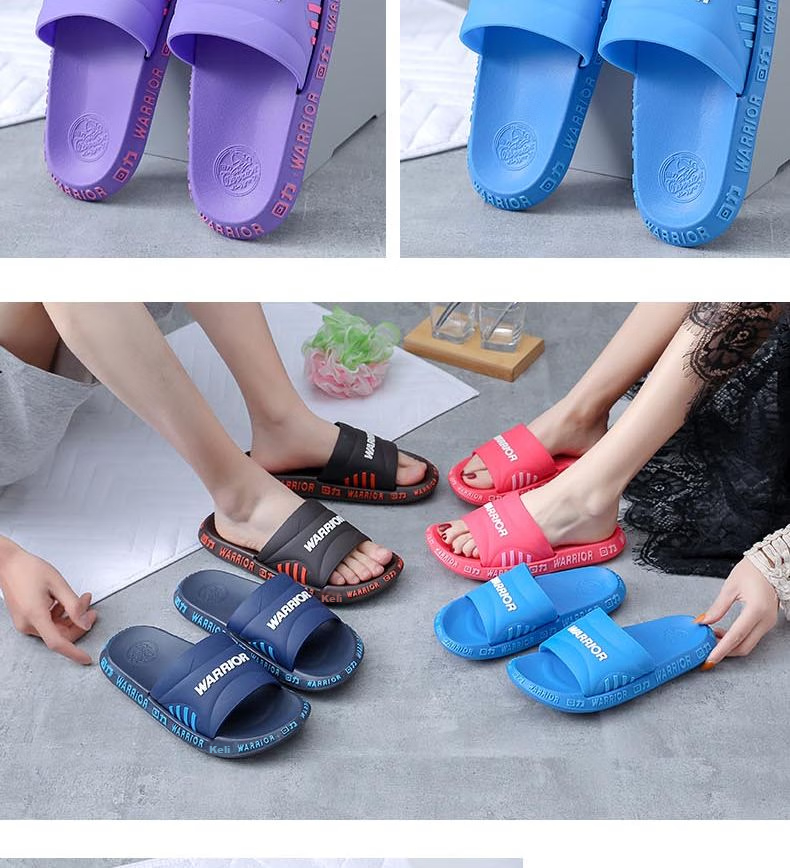 Huili Korean-Style Slippers, Couple Style, All Seasons, One-Word Design, Bathroom And Outdoor Wear, Non-Slip, Wear-Resistant Slippers, HL1203, Brown, Size 44 14