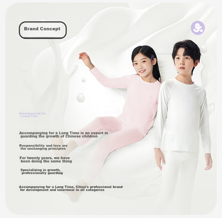Jiusuiban Children's Thermal Pants for Boys, Autumn And Winter Double-Layer Antibacterial Thick Cotton-Lined Pants, Youth down Knee Protection Base Layer Trousers 16