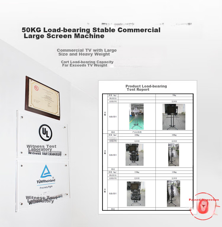 Brateck (43-75 Inch) 65 TV Stand, 55 TV Wall Mount, TV Bracket, TV Stand FC500 12