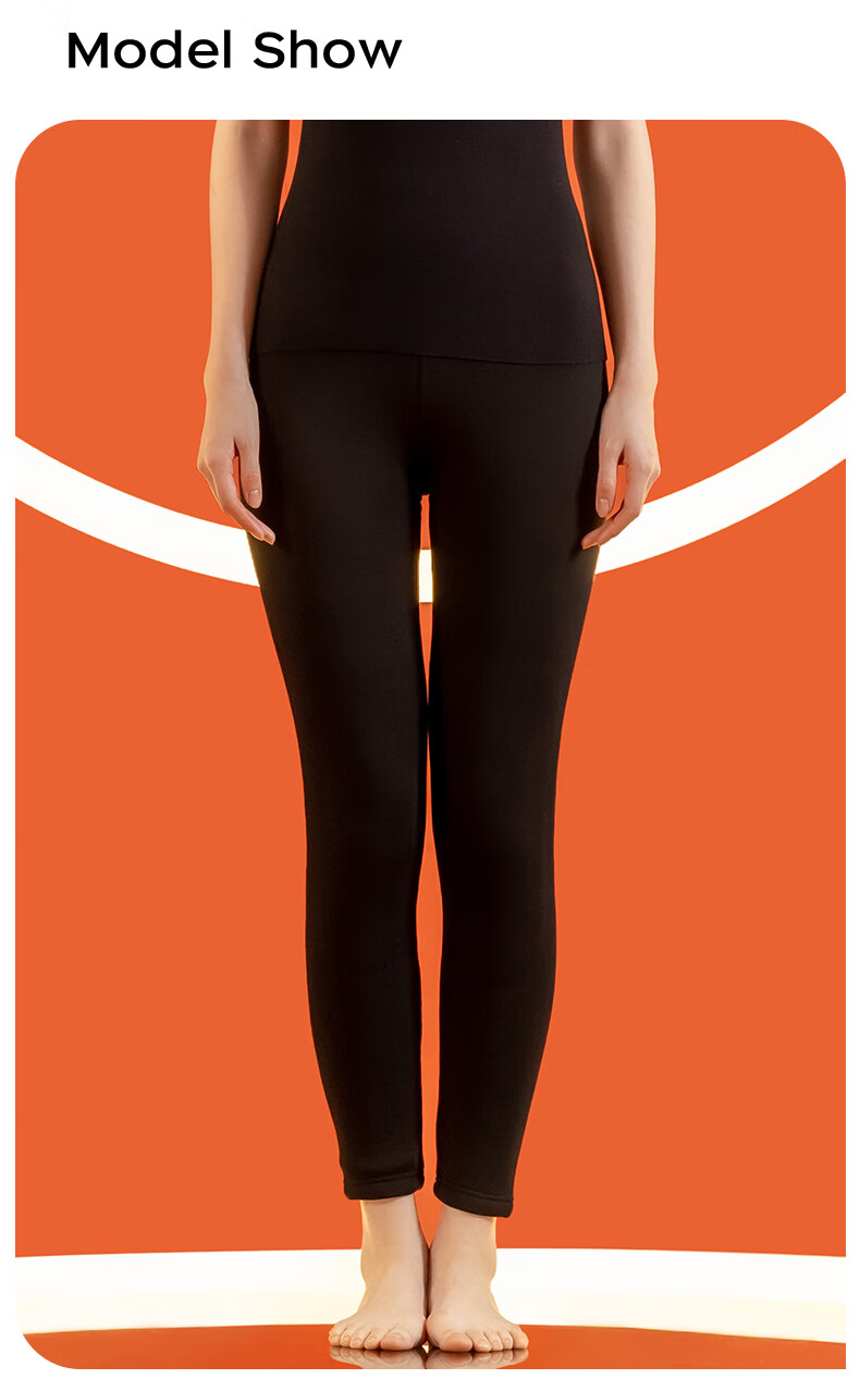 Yiershuang Autumn And Winter [100% Cotton Wool Filling] Women's Thermal Pants with Thick Knee Pads, Middle-Aged And Elderly Cotton Pants, Long Johns 18