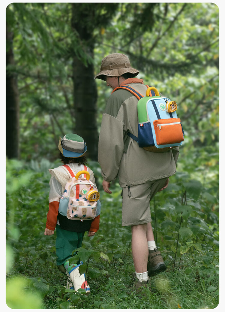 UEK Kindergarten Children's Cartoon Backpack for Boys And Girls, Cute Pet Rabbit Backpack, Large New Style 2