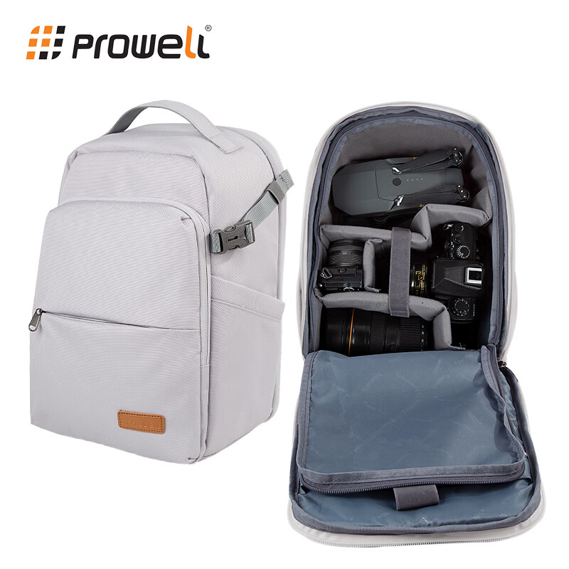 Pulewei Camera Bag, Double Shoulder Handheld Photography Bag, Casual Backpack for Women, Outdoor DSLR Camera Backpack for Men And Women, Suitable for Sony, Nikon, Cano