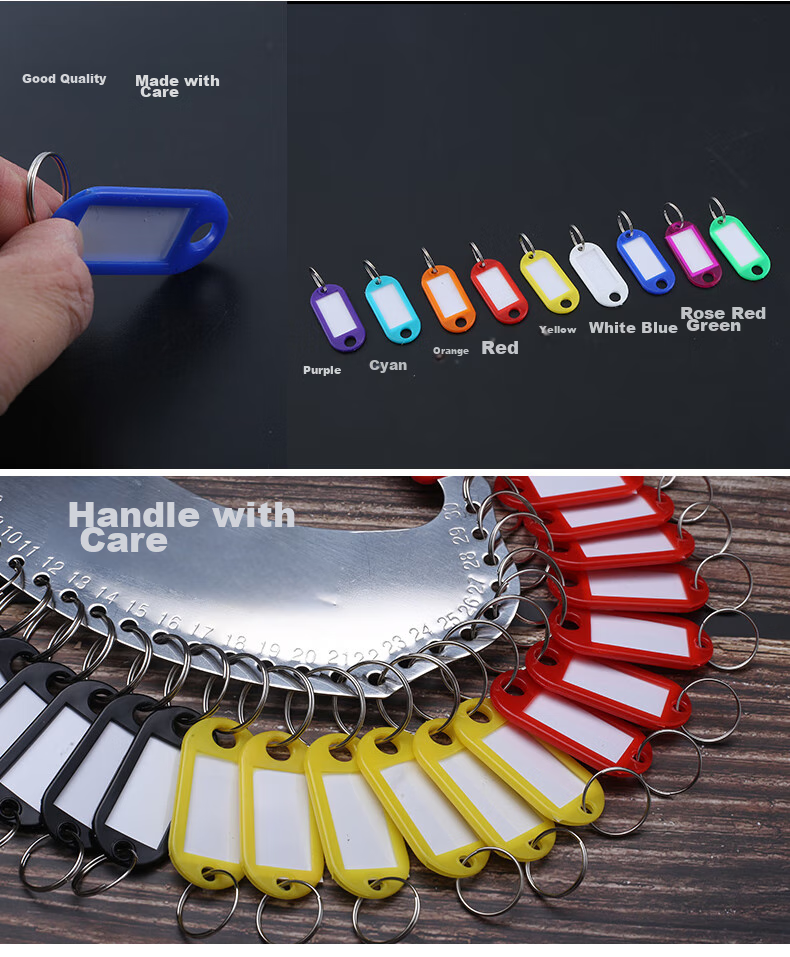Siyicai Key Ring, Landlord Key Tray Management Number Key Storage Organizer, Multi-Hook Key Holder, Key Tag Label, Key Plate Wristband, Key Board, 11 Digits 10