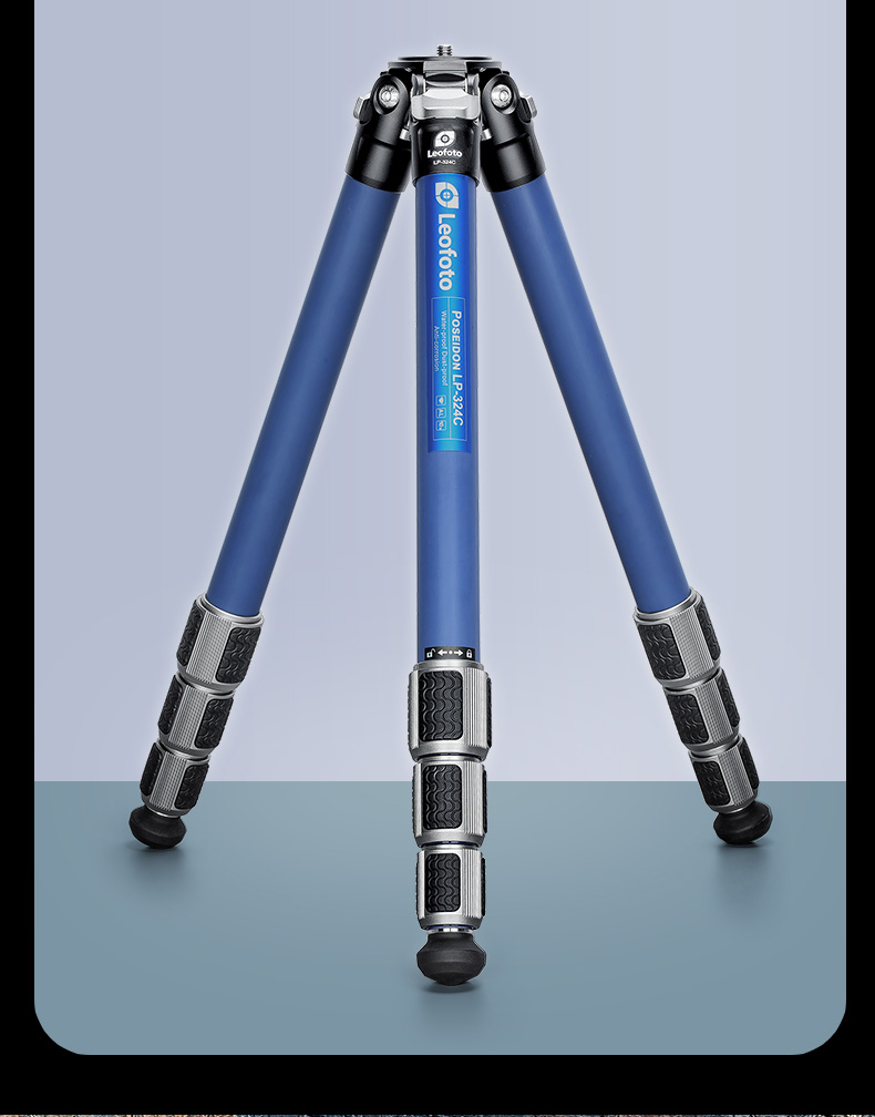Leofoto Carbon Fiber Tripod for Smartphones And DSLR Cameras, Waterproof And Sandproof Photography Tripod with Ball Head Kit LP-284C+LH 10