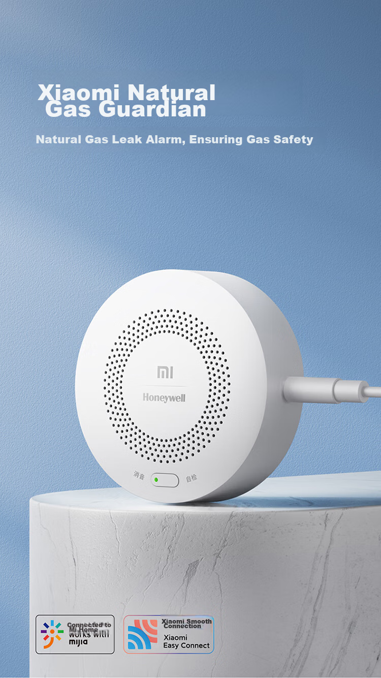 MI Intelligent Natural Gas Guardian, Remote Alarm, Natural Gas Detector 1