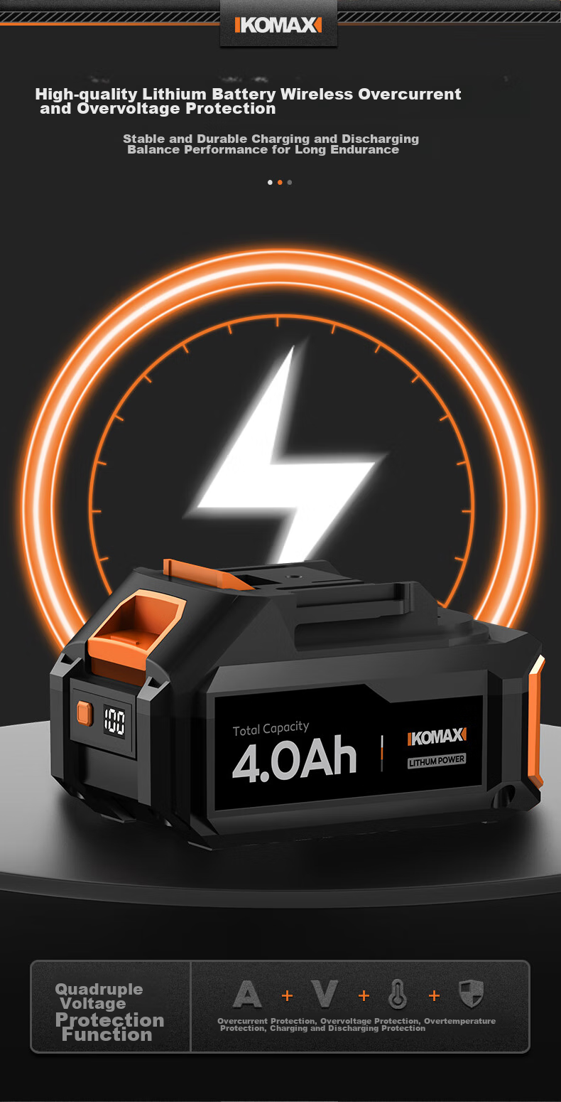 KOMAX Powerful Turbine Fan, Car Washing Snow Blower, Car Dust Removal Fan, High-Power Strong Blower for Blowing Dust 25