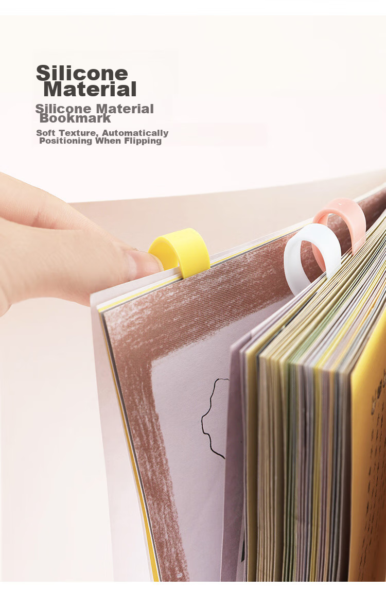 KOKUYO Campus Gummy Bookmark Creative Bookmark, 1 Piece, WSG-NP01 4