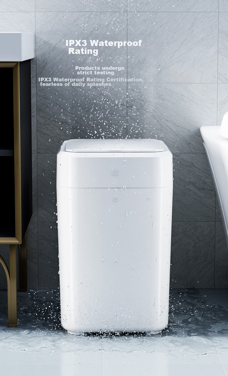 JD Original Smart Sensor Trash Can with Automatic Bagging, Narrow Garbage Bin for Living Room, Bedroom, Kitchen And Bathroom, 10L 13