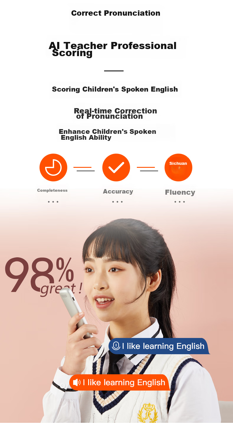 JoneR Vocabulary Pen, Scanning Learning Translation Pen, Electronic Dictionary Learning Machine, Voice Translation Machine for Middle And Elementary School Students, Word Reading Pen, English-Chinese Dictionary Scanning Pen, Smart Recording Pe 4