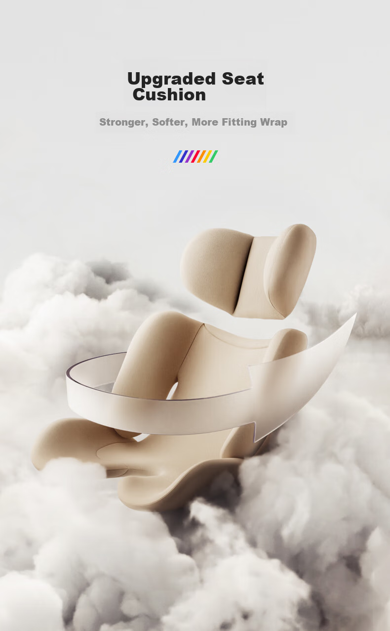 Bebebus New National Standard Navigator Children's Safety Seat 0-8 Years Car Baby Chair i-Size Voice Ventilation Champagne Gold 9