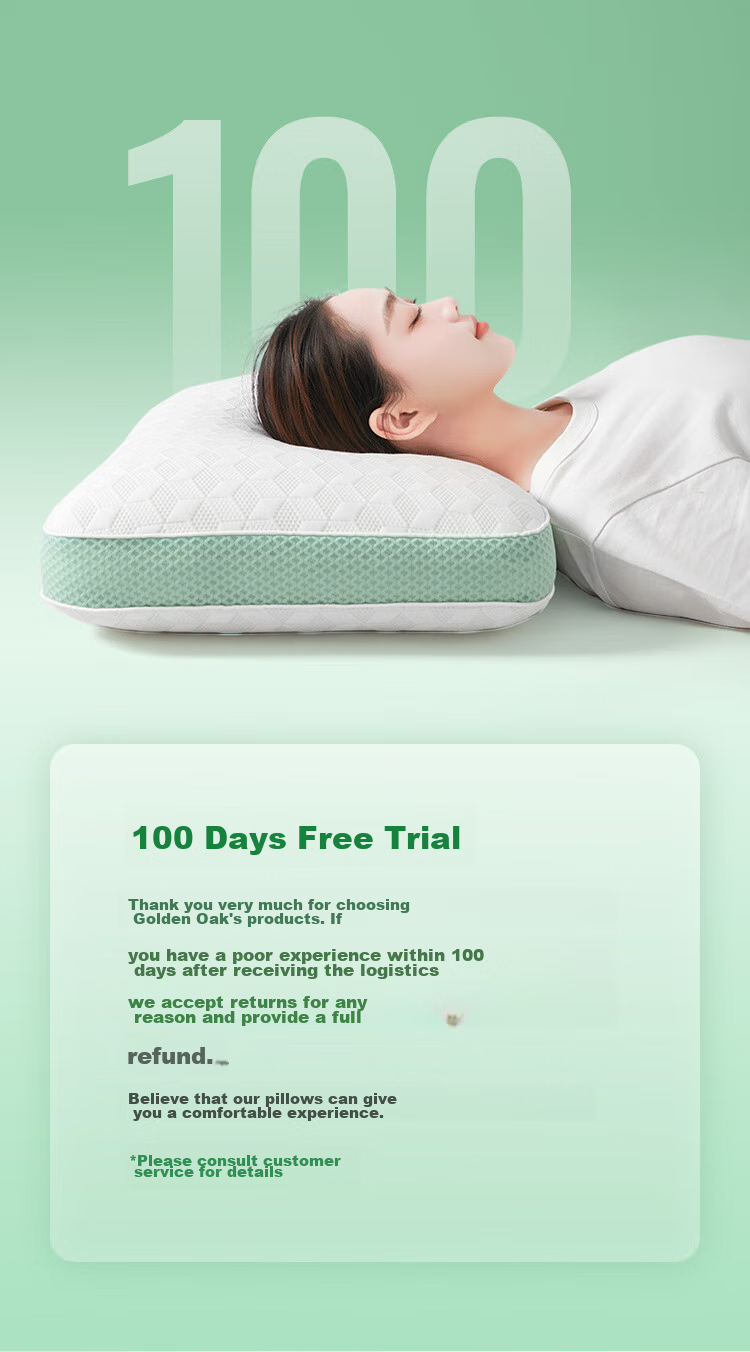 Jinxiangshu Thai Natural Latex Pillow Spring Mattress Core Cervical Pillow Side Sleeping Anti-Snoring Adult Special Gift Box Set 1
