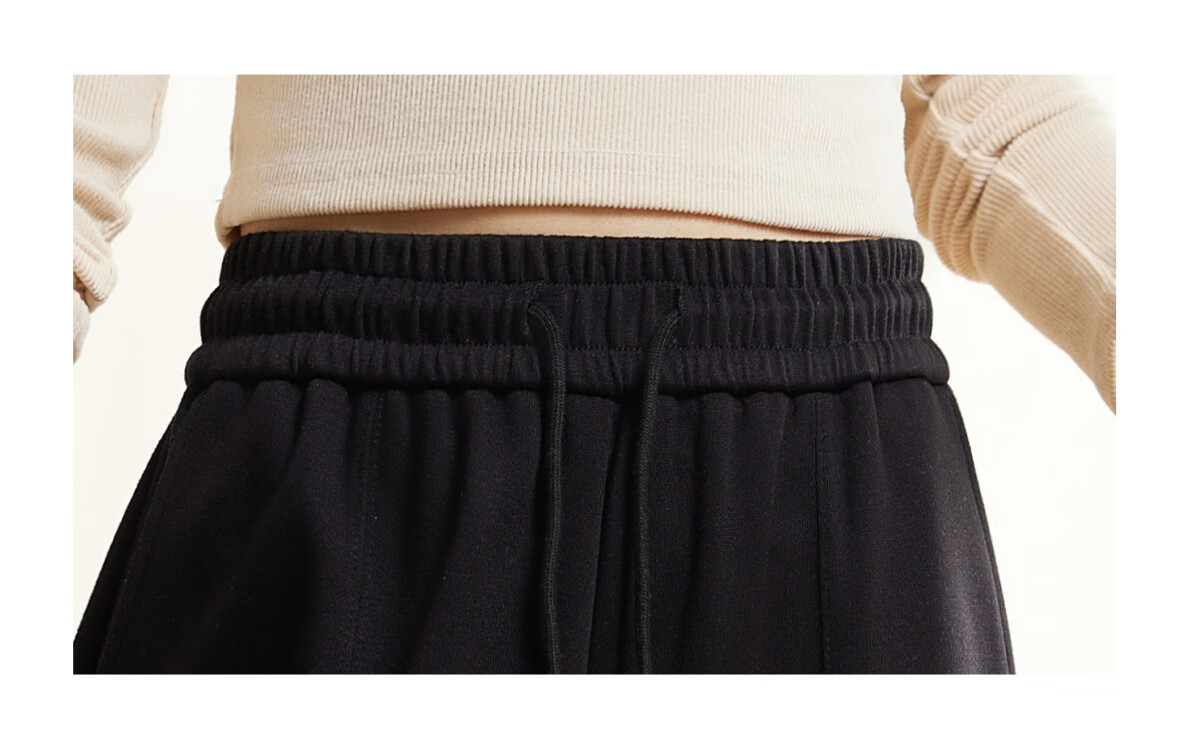 Halo Queen Women's Casual Pants with Drawstring Elastic Waist, Straight-Leg Trousers with Tapered Legs, Slimming And Versatile Sports Pants, New Product H143R1014 8