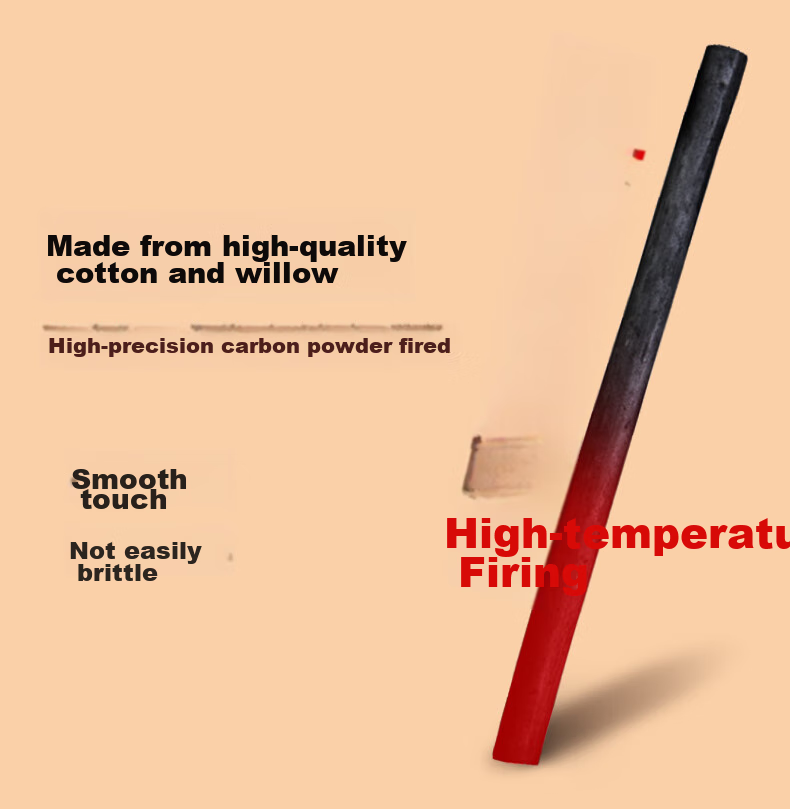 Marie's Cotton Willow Charcoal Sticks, Charcoal Pencils, Charcoal Refinements, Charcoal Bars, Sketching, Quick Drawing, Drawing, Extra Concentrated Charcoal Drawing Sticks - C7335 (15 Mixed Pieces), Art Sketching 4