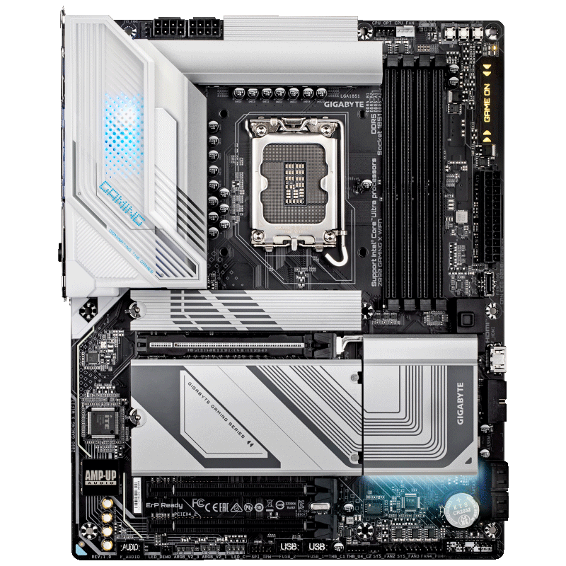 GIGABYTE Moying X WIFI7 Z890 GAMING X WIFI7 DDR5 Motherboard Ultra Intel 265K 285K 270K PLUS LGA 1851